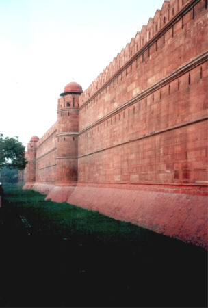 Rotes Fort - Mauer