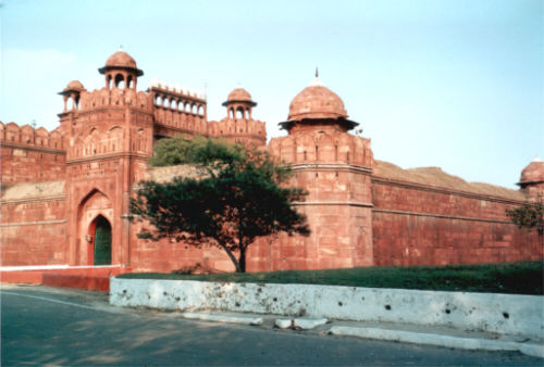 Rotes Fort - Seiteneingang